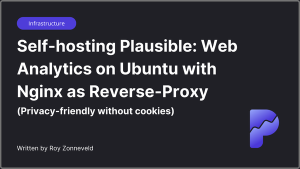 Thumbnail: Self-hosting Plausible: Web Analytics on Ubuntu with Nginx as Reverse-Proxy